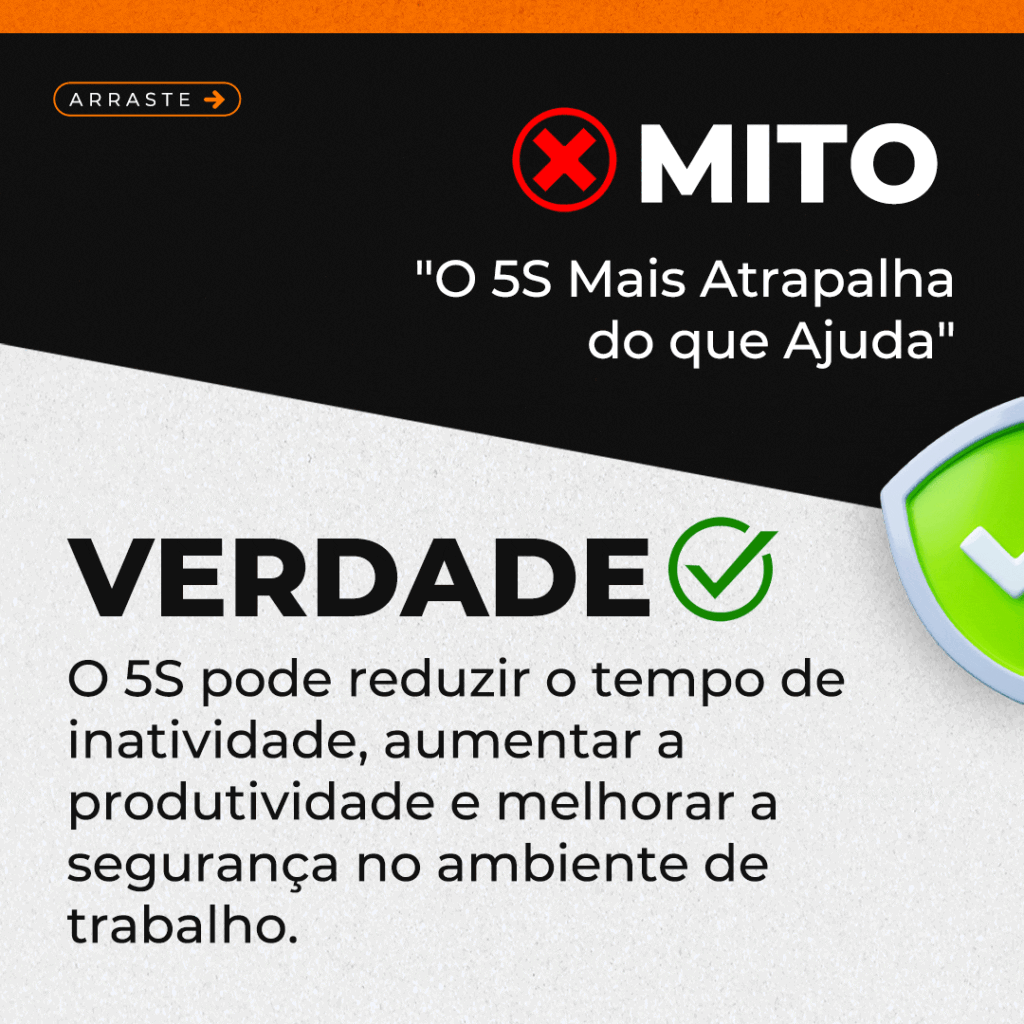 Mito e Verdade sobre o 5S na Manutenção Industrial