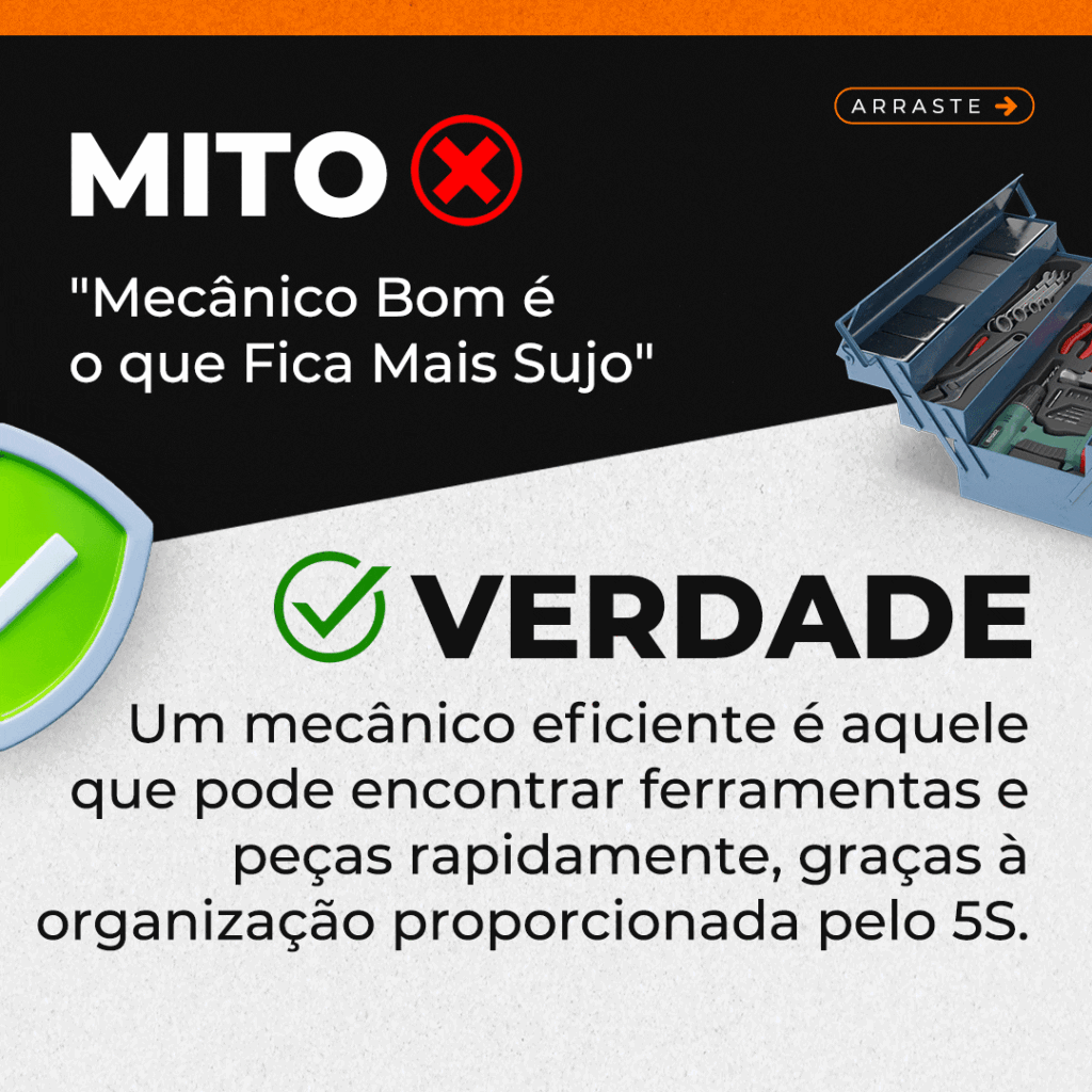 Mito e Verdade sobre o 5S na Manutenção Industrial