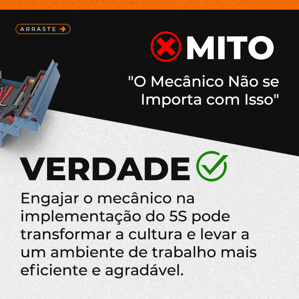 Mito e Verdade sobre o 5S na Manutenção Industrial