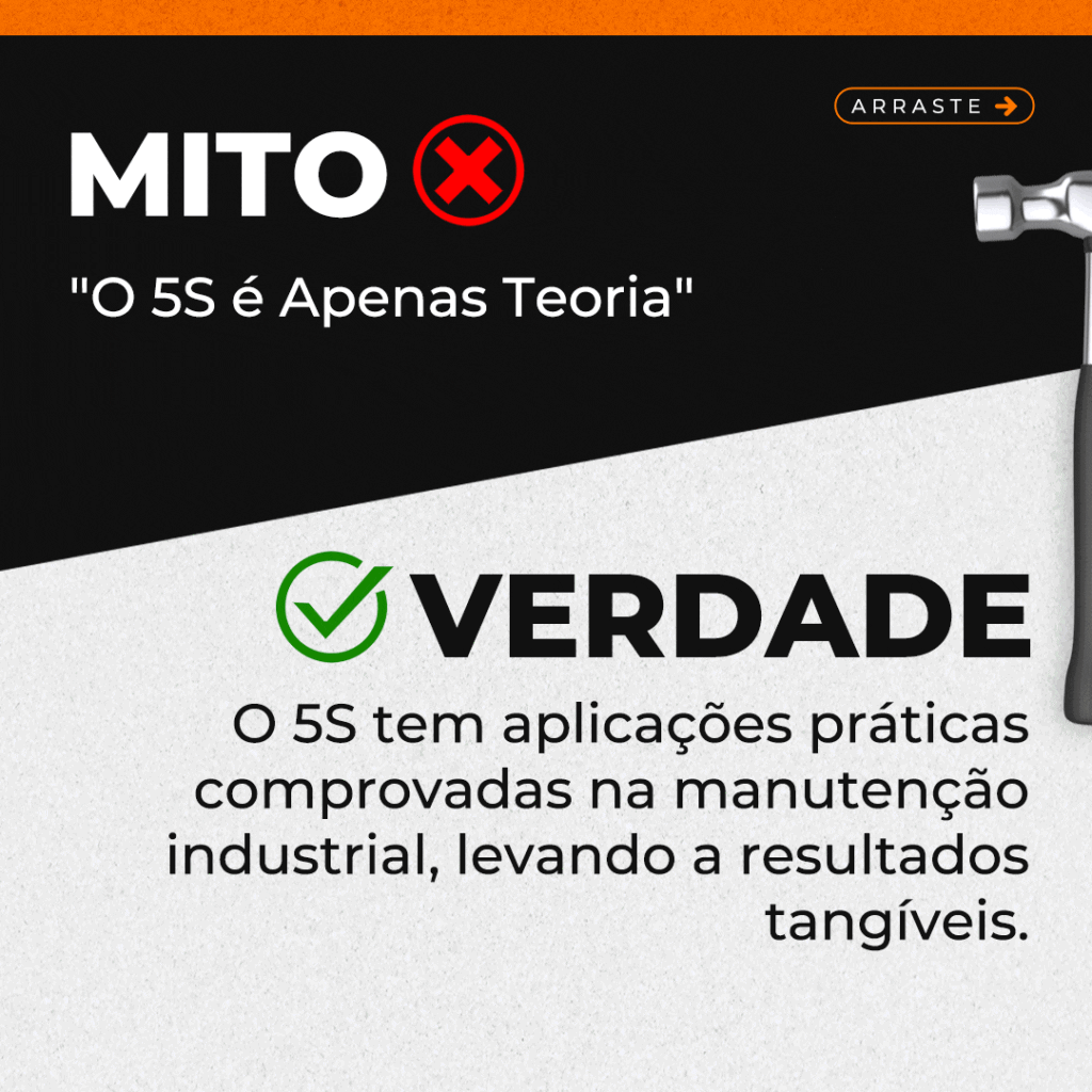 Mito e Verdade sobre o 5S na Manutenção Industrial