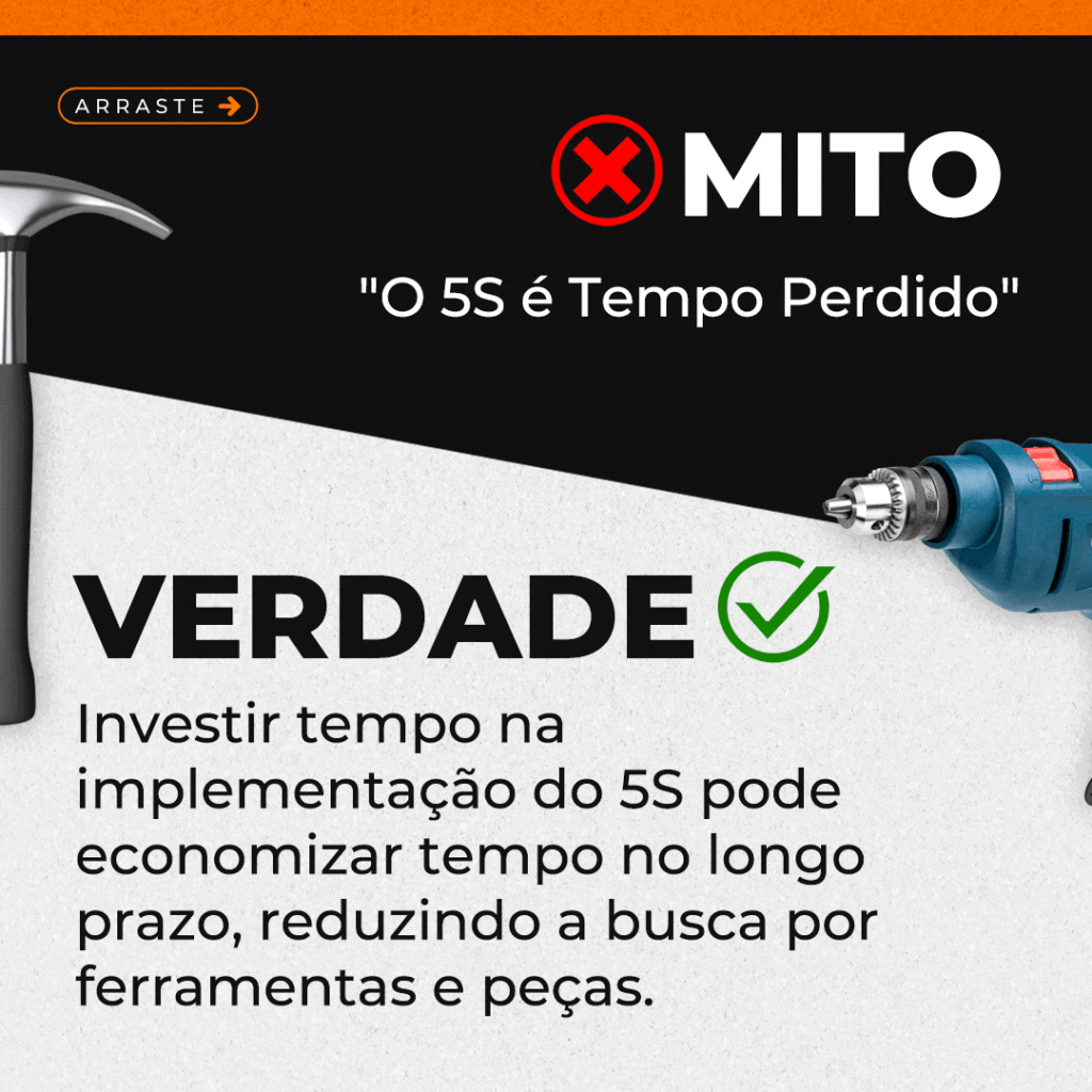 Mito e Verdade sobre o 5S na Manutenção Industrial