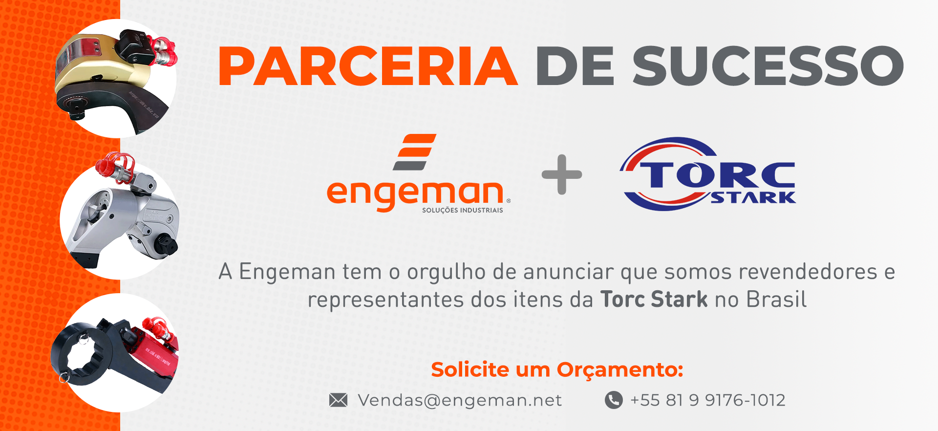 PARCERIA DE SUCESSO: TORC STARK PARCERIA DE SUCESSO: TORC STARK