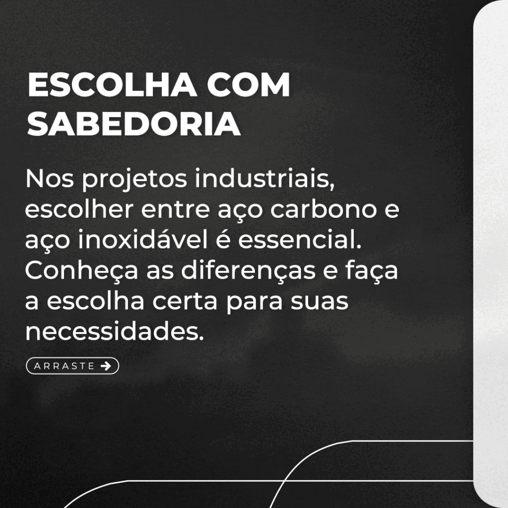 Diferenças do Aço Carbono e do Aço Inoxidável