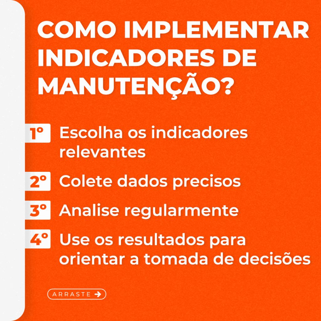 Indicadores de Manutenção Industrial