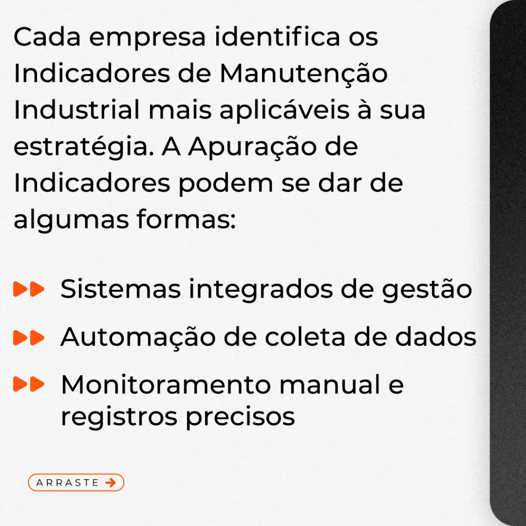 Indicadores de Manutenção Industrial